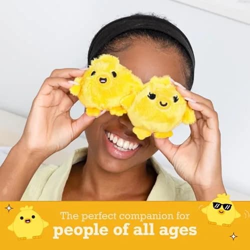 Relatable Emotional Support Chickies Plush Toy Set with Basket | 5 Plushies (140g total) thumbnail 3