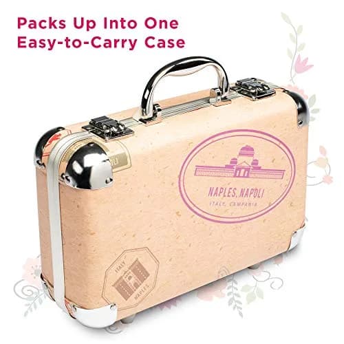 Vokai Makeup Kit Gift Set - 41 Eyeshadows, 7 Body Glitters, 1 Lip Liner Pencil, 1 Lipsticks, 4 Blushes, 1 Eye Liner Pencil, 5 Concealers, 2 Lip Gloss, 5 Bronzers, Mirror | Complete Cosmetic Collection thumbnail 4