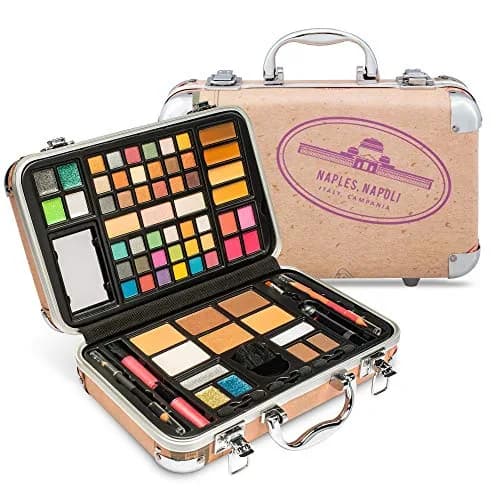 Vokai Makeup Kit Gift Set - 41 Eyeshadows, 7 Body Glitters, 1 Lip Liner Pencil, 1 Lipsticks, 4 Blushes, 1 Eye Liner Pencil, 5 Concealers, 2 Lip Gloss, 5 Bronzers, Mirror | Complete Cosmetic Collection thumbnail 1