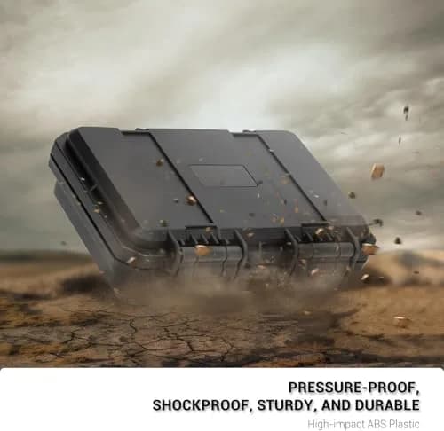 Kiorafoto M.2 NVMe SSD Case 15-Slot Organizer | Water-Resistant & Shockproof for 2280/2260/2242/2230 Drives thumbnail 6