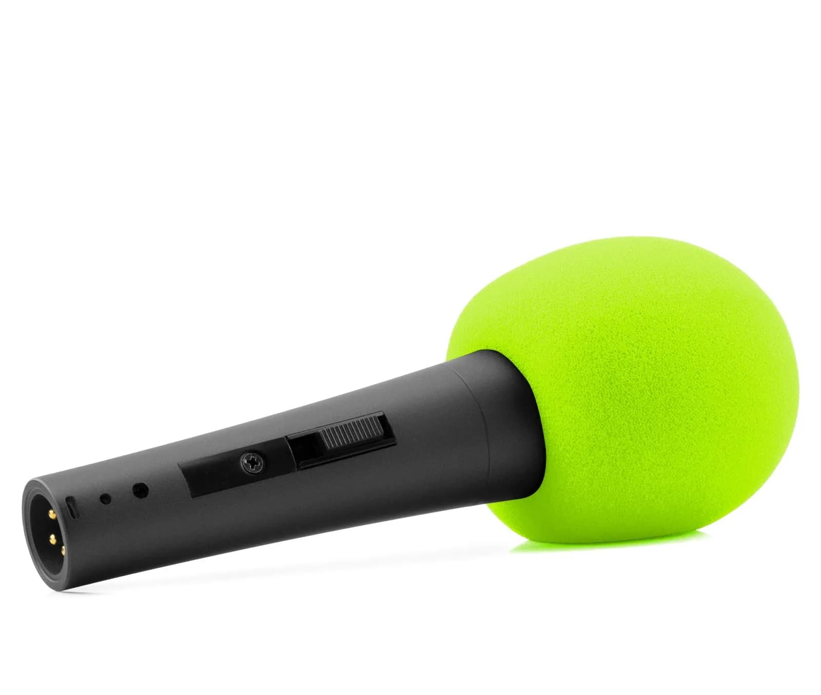 LEFXMOPHY Green Foam Windscreen for Shure SM58, Beta 58A, SM48 Microphones | High-Density Acoustic Foam Cover - view 2