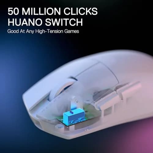 Redragon M916 Wireless Gaming Mouse 55G | 26K DPI, 5 Programmable Buttons, Ultra-Light 55g, Ergonomic Design thumbnail 5