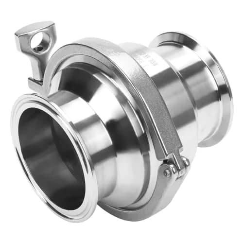 DERNORD 3" Tri Clamp Sanitary Check Valve | Stainless Steel 304, FKM Gasket, One-Way Flow thumbnail 7