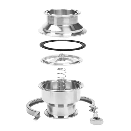 DERNORD 3" Tri Clamp Sanitary Check Valve | Stainless Steel 304, FKM Gasket, One-Way Flow thumbnail 3