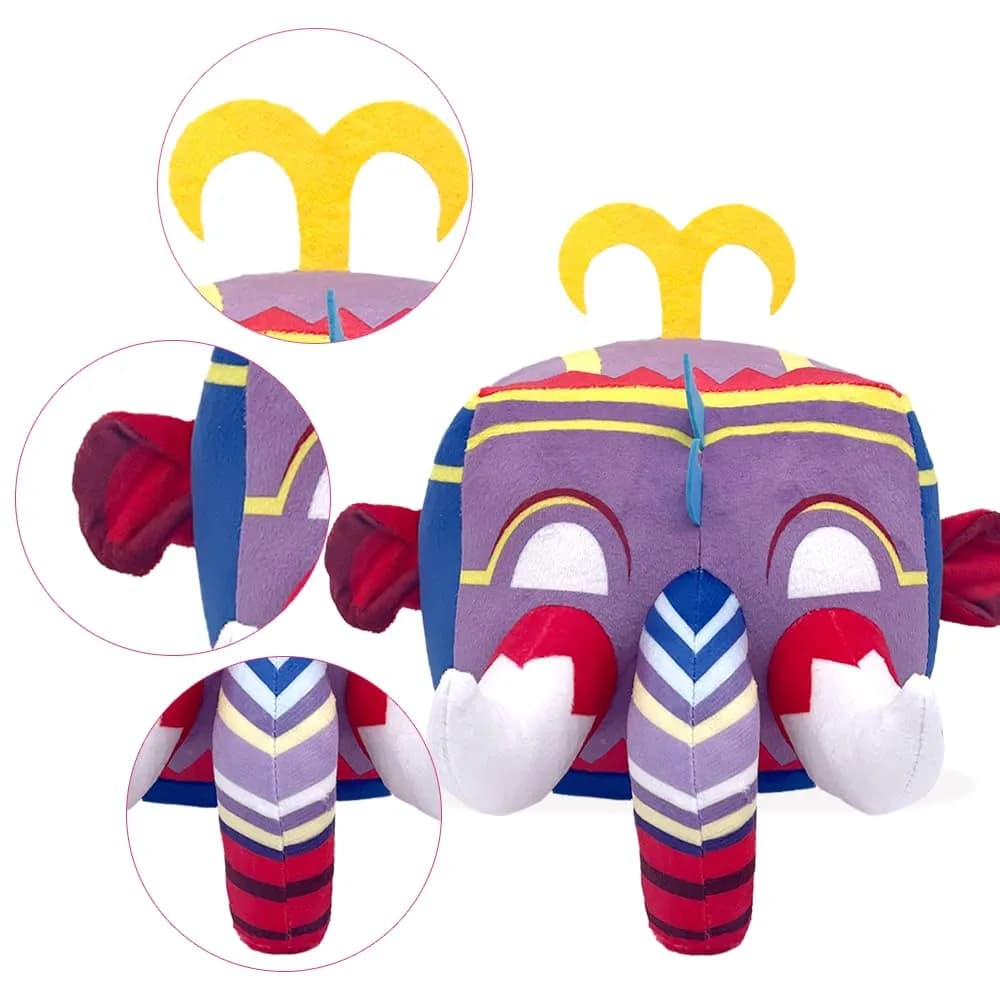 Zenitsu Mammoth Plush Toy Pillow 2.54cm (2 inches) | Blox Fruits Video Game Character - view 3