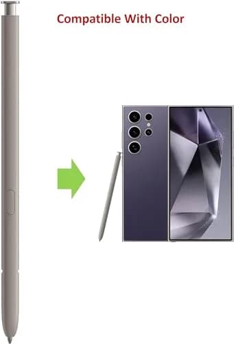 SLQ S Pen Replacement for Samsung Galaxy S24 Ultra 5G | 4096 Pressure Levels, Violet thumbnail 3