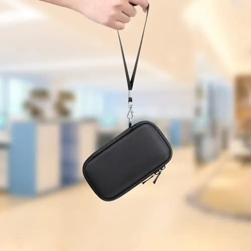 Lacdo Hard Case for SanDisk Extreme Pro/Extreme Portable SSD, Black+Black | Shockproof & Water-Resistant thumbnail 7