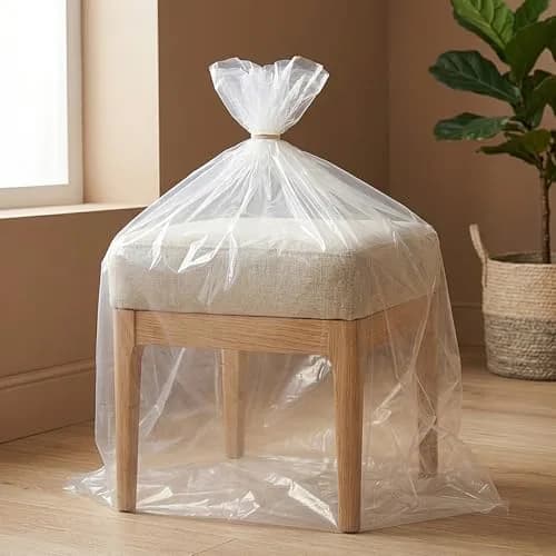 Yotelab Large Clear Plastic Storage Bags for Bedding & Clothes 32x42 In (5-Pack) thumbnail 7