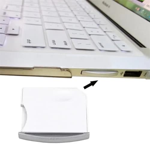 NFHK Micro SD TF to SD Card Kit Mini Adaptor for Extra Storage MacBook Air/Pro/Retina White | Support Micro SDXC & HC thumbnail 6