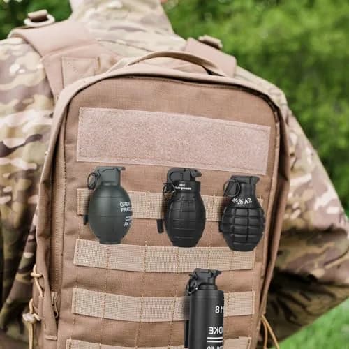 Tomatong Hand Grenade Toy M26A1 with 9 Foam Ammo, 10.9 cm (4.33 in) Length | CS Battle Game Toy for Ages 14+ thumbnail 6