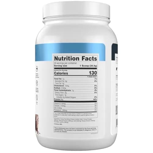 Transparent Labs Grass-Fed Whey Protein Milk Chocolate 1.02 kg (2.25 lb) | 28g Protein Per Serving thumbnail 8