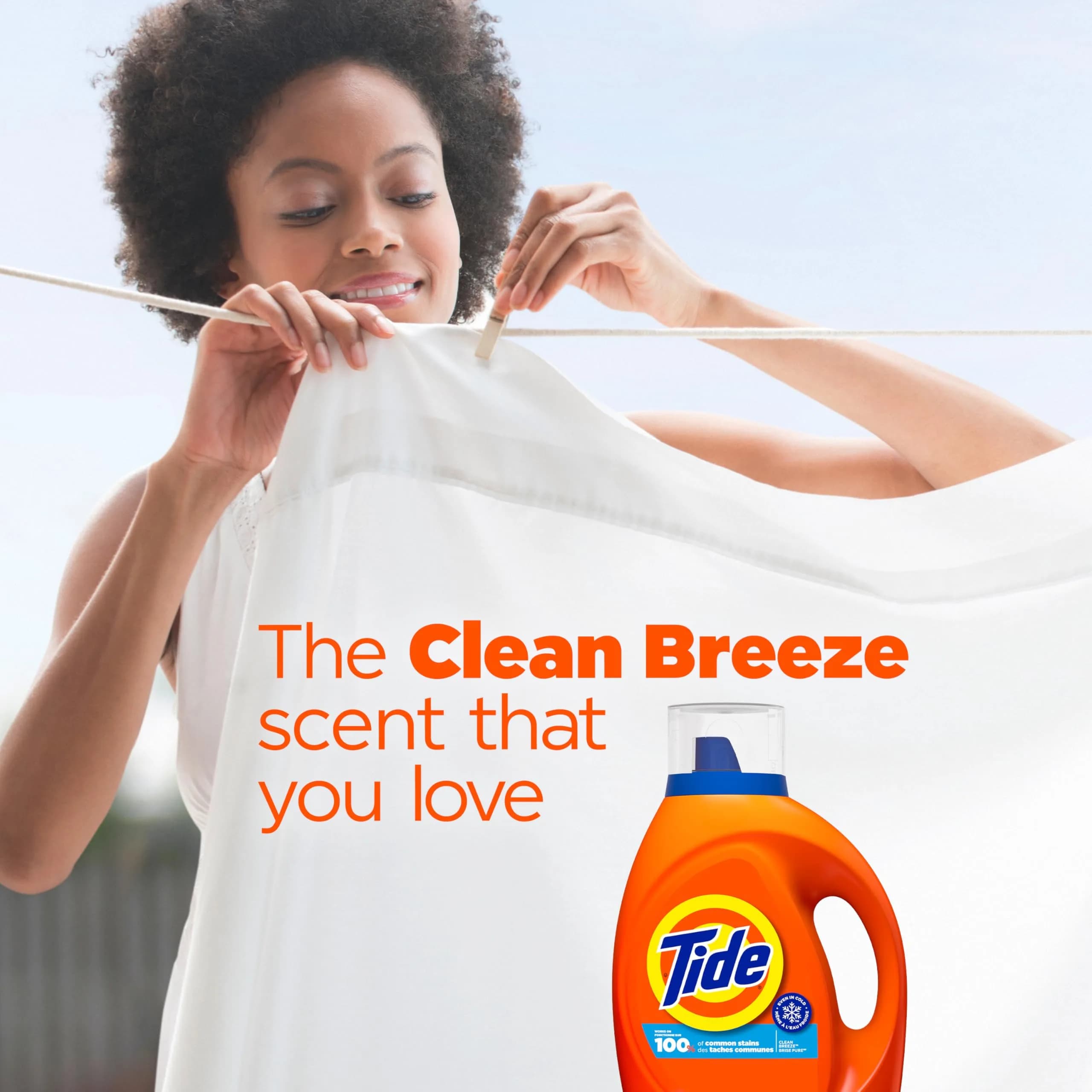 Tide Laundry Detergent Liquid, Clean Breeze Scent, 63 Fl Oz (1.8 Liters) | America's #1 Detergent Brand - view 8