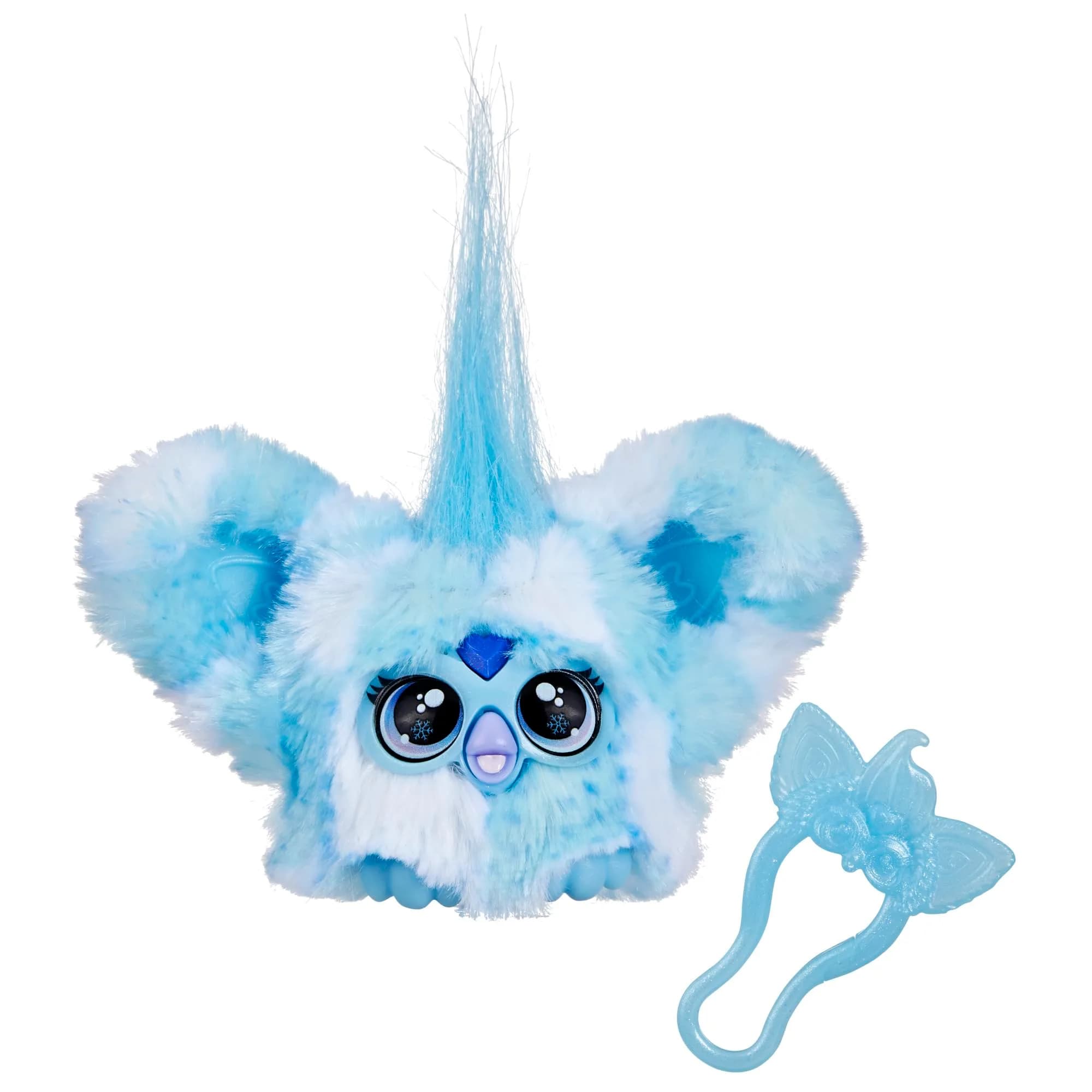 Furby Furblets Bam-Boo Mini Friend Electronic Plush Toy - Sno-way (Holiday Edition) | Authentic USA Import - main product image