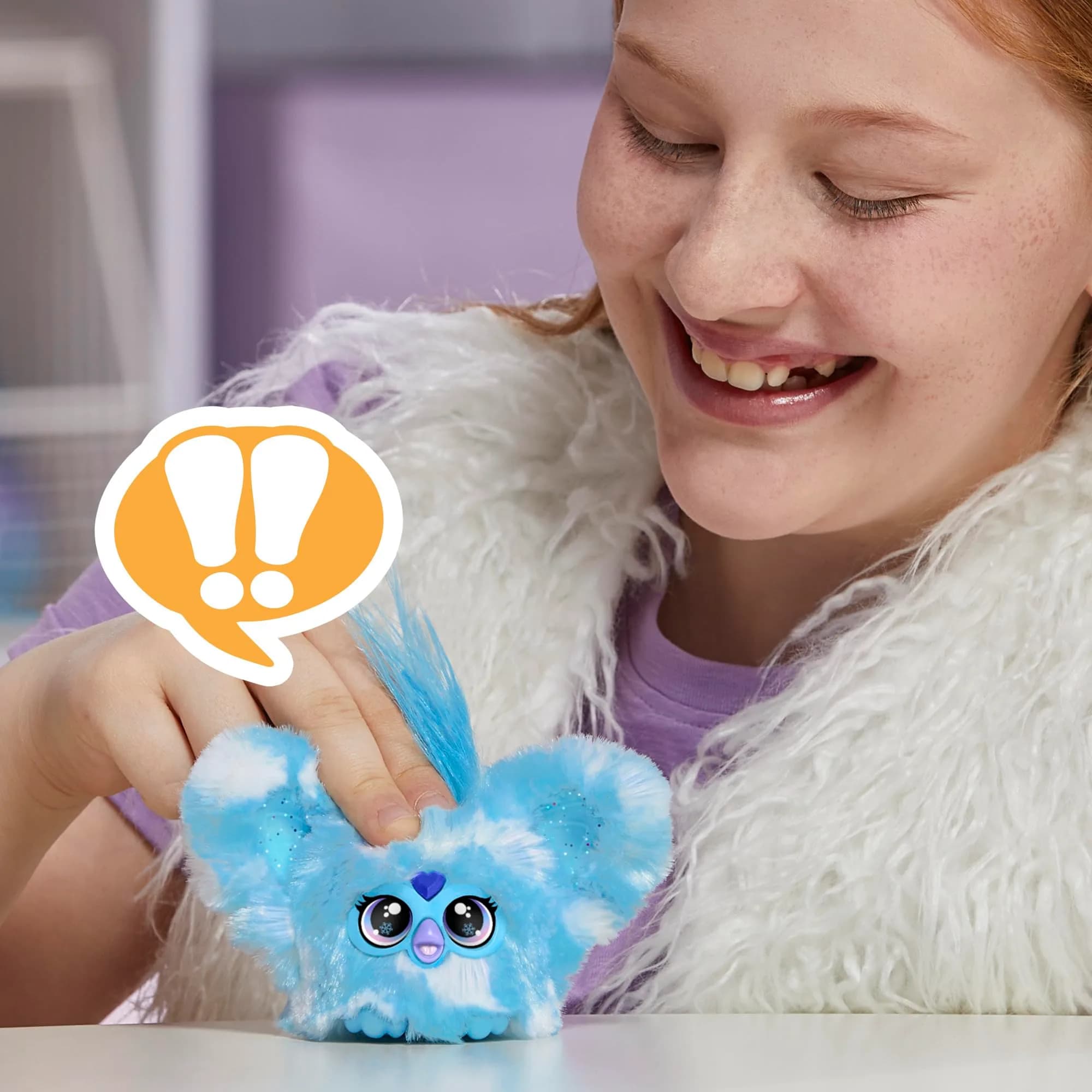Furby Furblets SNO-Way Holiday Edition Mini Friend 5 cm (2 in) | Festive Music & Furbish Sounds - view 6