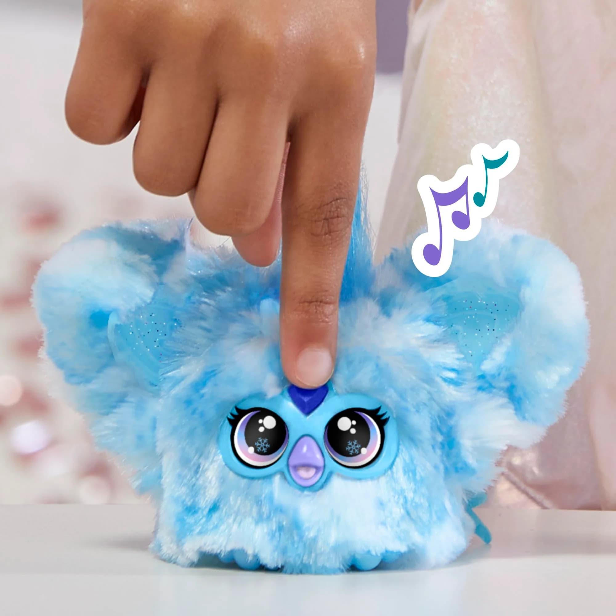 Furby Furblets Bam-Boo Mini Friend Electronic Plush Toy - Sno-way (Holiday Edition) | Authentic USA Import - view 4