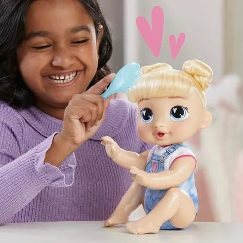Baby Alive Crawl 'n Play Harper Hugs Electronic Crawling Doll 27cm (10.75 Inches) | Interactive Toy with 40+ Sounds thumbnail 7