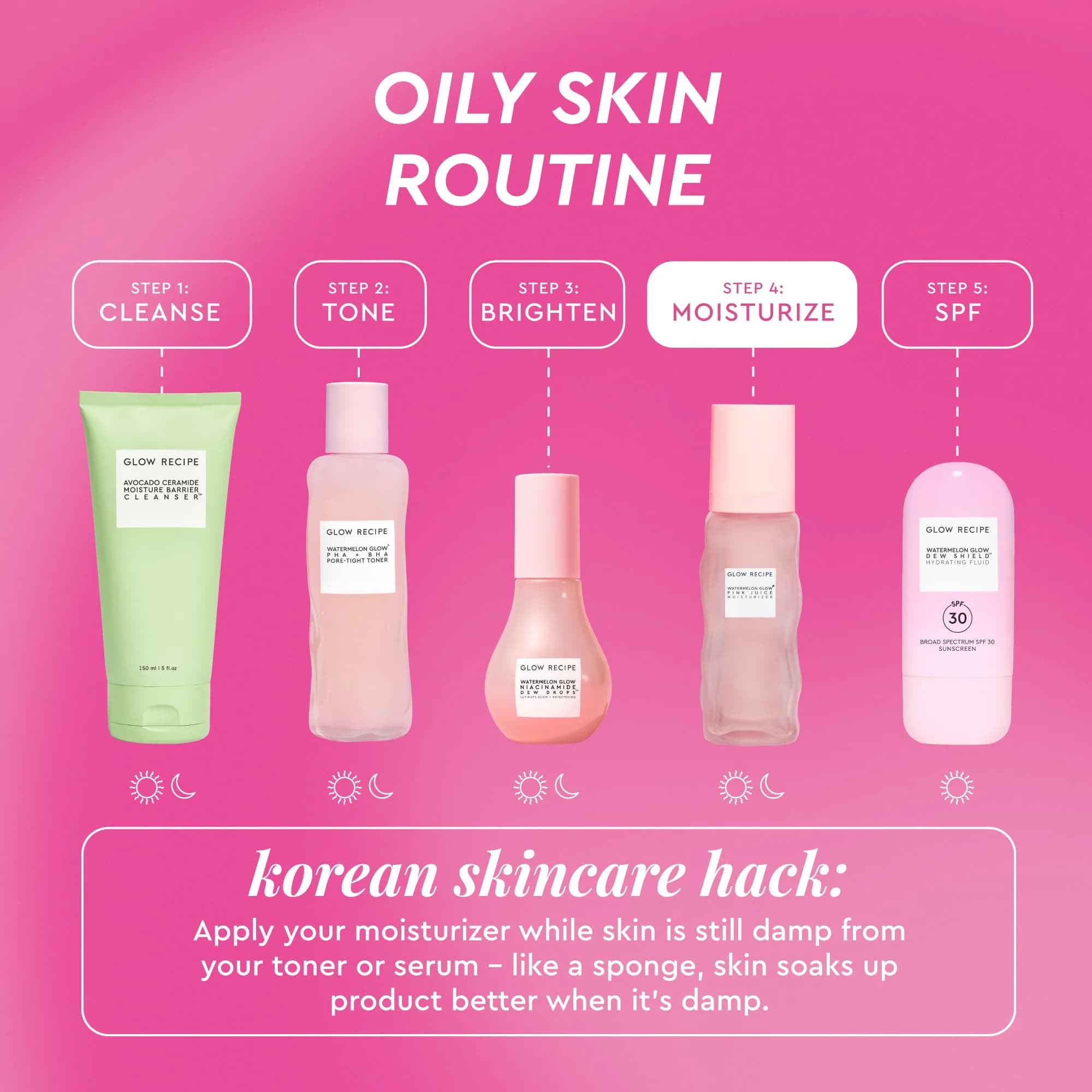 Glow Recipe Pink Juice Water Gel Moisturizer 50ml (1.7 Fl Oz) | Korean Gel Moisturizer for Glass Skin - view 6