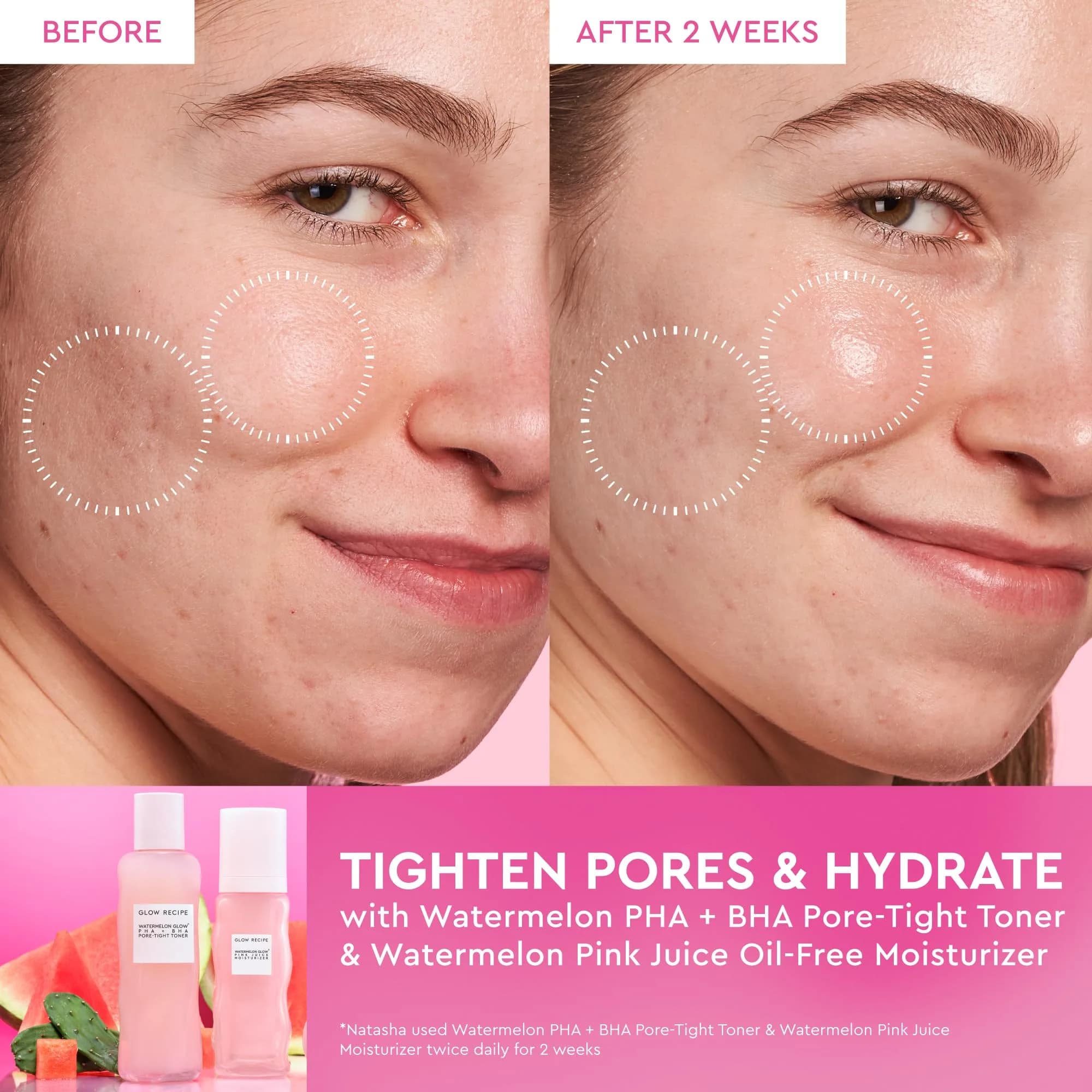 Glow Recipe Pink Juice Water Gel Moisturizer 1.7 Ounce | Hydrates Oily & Combination Skin - view 3