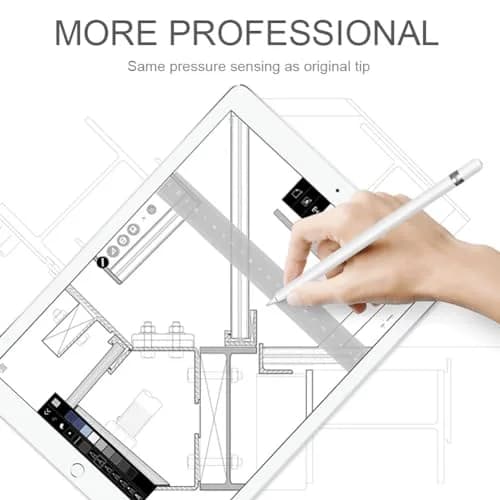 SIXFU Replacement Tips for Apple Pencil, Mix Metal Tips for Apple Pencil 2nd Gen/1st Gen/USB C/Pro, 4 Pack | Precise Control & Wear-Resistant thumbnail 7