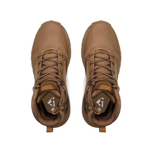 NORTIV 8 Men's Military Tactical Boot Zipper Lightweight Coyote 8 (26.4cm / 10.4in) thumbnail 8