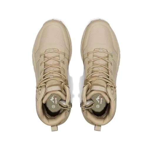 NORTIV 8 Men's Military Tactical Boot Zipper Lightweight Sand 10 | Durable, Breathable & Supportive thumbnail 8