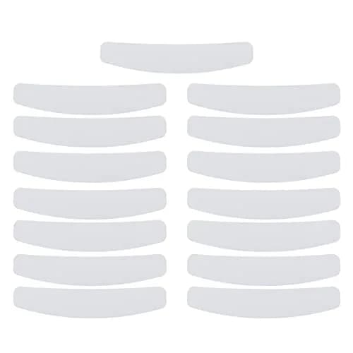 BLESSUME White 8 Insert Tab Collars for Clergy Shirts | Pack of 15, 1.6 cm (0.63 in) Width - main product image
