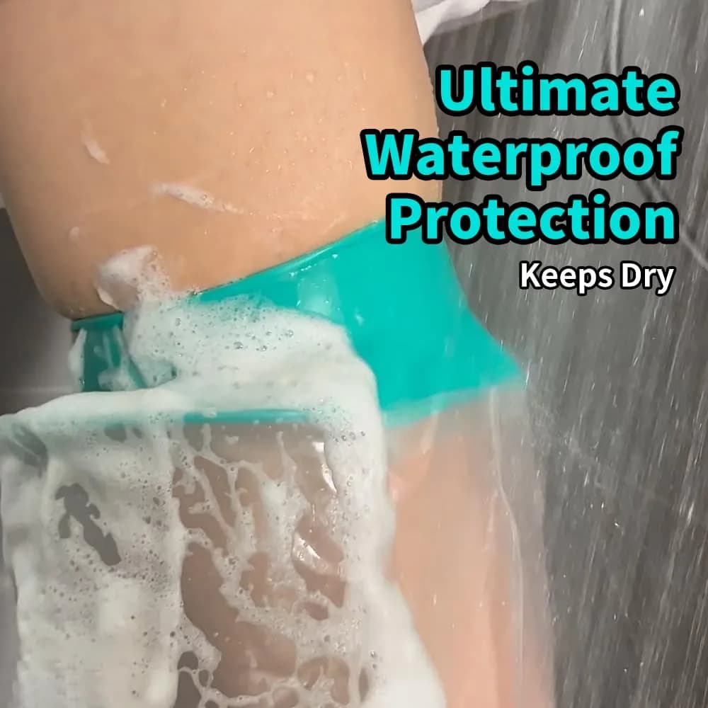 CIVJET Waterproof Cast Cover for Leg (21cm Diameter) | FDA Approved Medical Grade Shower Protection - view 3