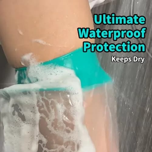 CIVJET Waterproof Cast Cover for Leg (21cm Diameter) | FDA Approved Medical Grade Shower Protection thumbnail 3
