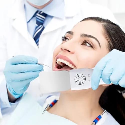 Ceonam Fog-Free Dental Photography Mirror Kit with 4 Rhodium Intraoral Mirrors | Fog-Free, LED Light, Rechargeable thumbnail 5