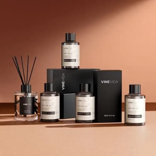 VINEVIDA Cashmere Hotel Fragrance Diffuser Oil 4 oz | Long-Lasting Home Scent Collection thumbnail 6
