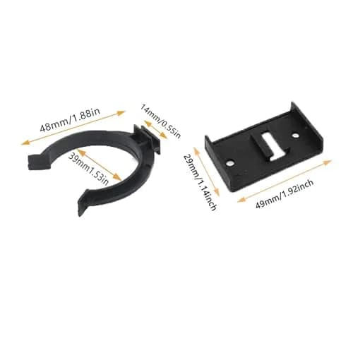 UtySty Cabinet Leveler Leg Toe Kick Clips 10 Pack | 38-40mm Adjustable Furniture Legs thumbnail 2