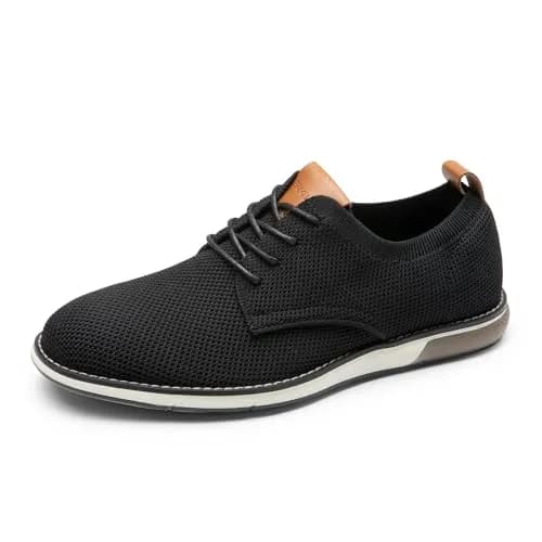 Bruno Marc Men's Dress Casual Oxford Shoes Size 8 | Breathable Mesh Sneakers for All-Day Comfort thumbnail 1