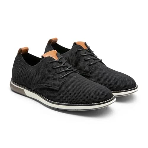 Bruno Marc Men's Dress Casual Oxford Shoes Size 8 | Breathable Mesh Sneakers for All-Day Comfort thumbnail 7