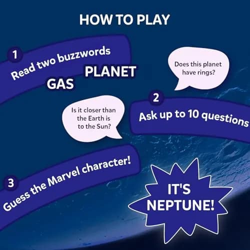 Skillmatics Guess in 10 – NASA Space Educational Card Game 196mm x 155mm x 45mm | STEM Learning Fun for Kids Ages 8+ thumbnail 3