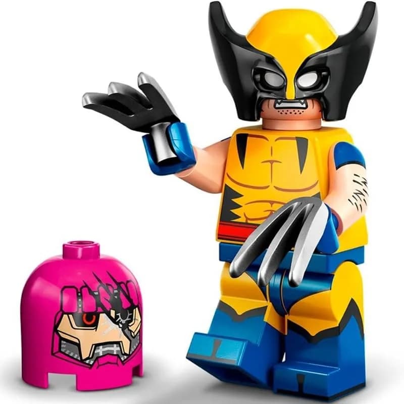 LEGO Marvel Wolverine Minifigure 2-Inch (5 cm) | Authentic Collectible for Ages 6+ thumbnail 3