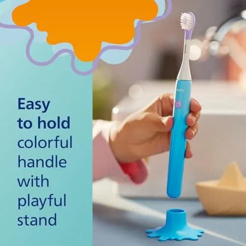 Philips Sonicare Replacement Brush Heads for Kids, 2-Pack Purple | Protects Enamel & Gums thumbnail 6