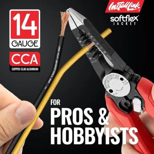 Install Link 14 AWG Gauge Speaker Wire 100 Feet (30.5m) | CCA Copper Clad Aluminum thumbnail 3