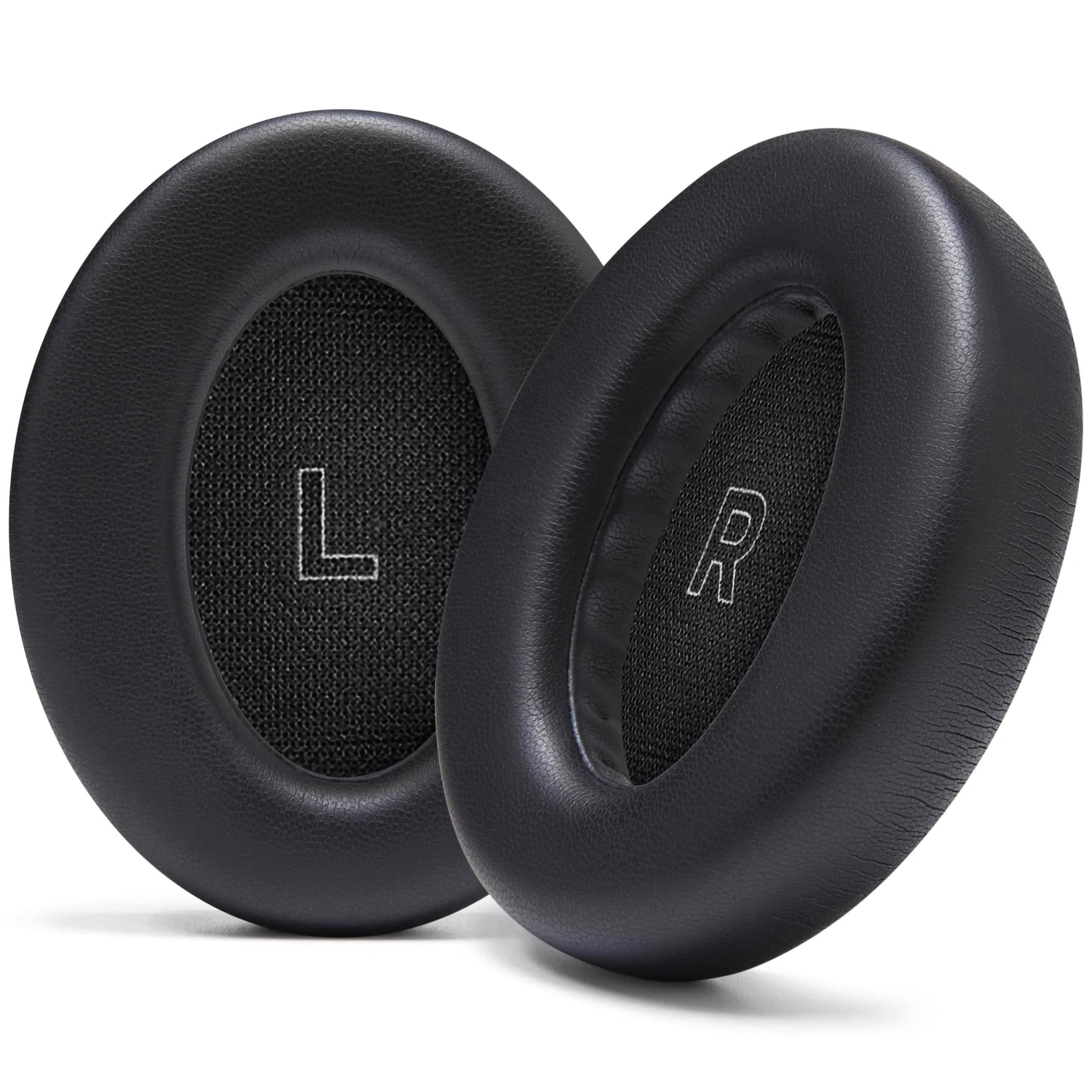 WC PadZ QC Ultra - Earpads for Bose QuietComfort Ultra Gen 1 & 2 | Extra Thick Memory Foam, Durable PU Leather (70-120 chars) — Black