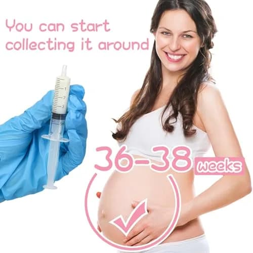 TrelaCo 100 Sets 5 ml Clear Colostrum Syringes with Caps & 20ml Cup | Sterile Sealed for Breast Milk Collection thumbnail 5