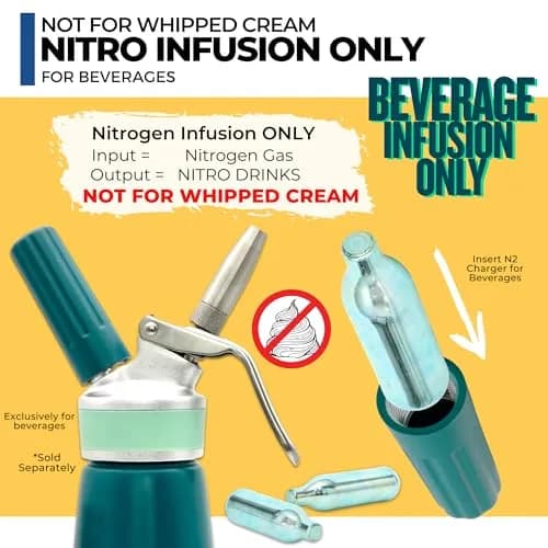 ICO 2g Nitrogen Cartridges | Professional Cold Brew & Beer Infusion, 30-Pack thumbnail 2