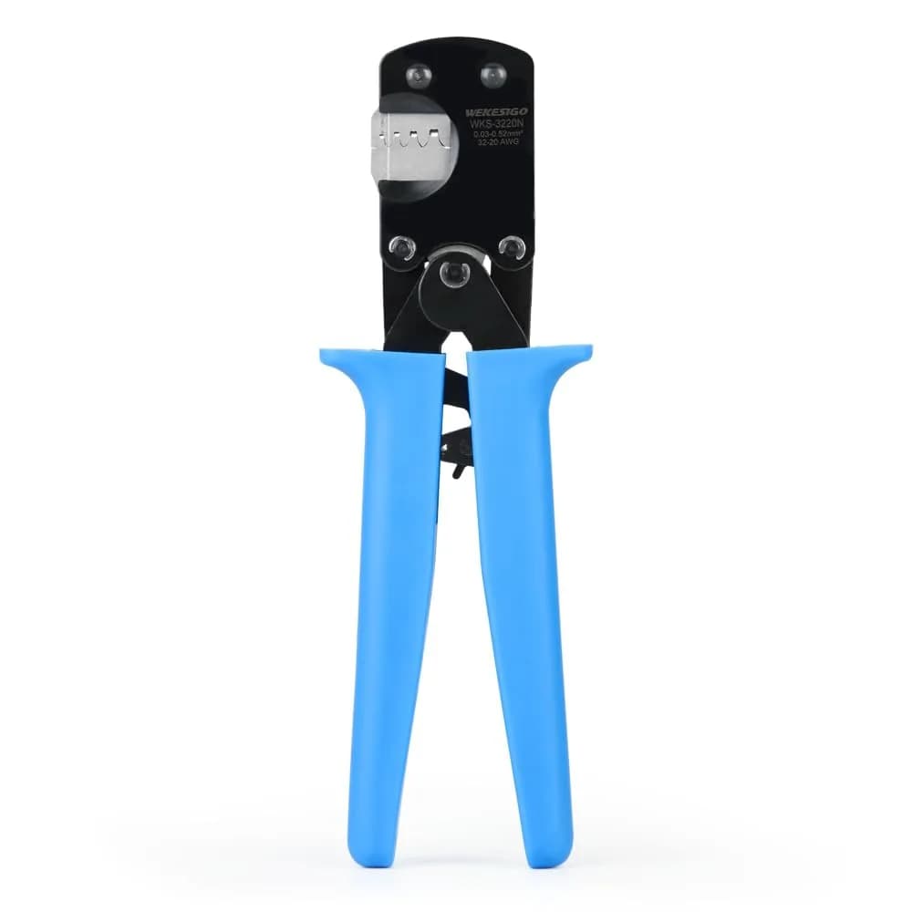 wekesigo SN-28B Dupont Terminal Ratchet Crimper 0.1-1.0mm² | Precise, Durable & Ergonomic Tool — Blue