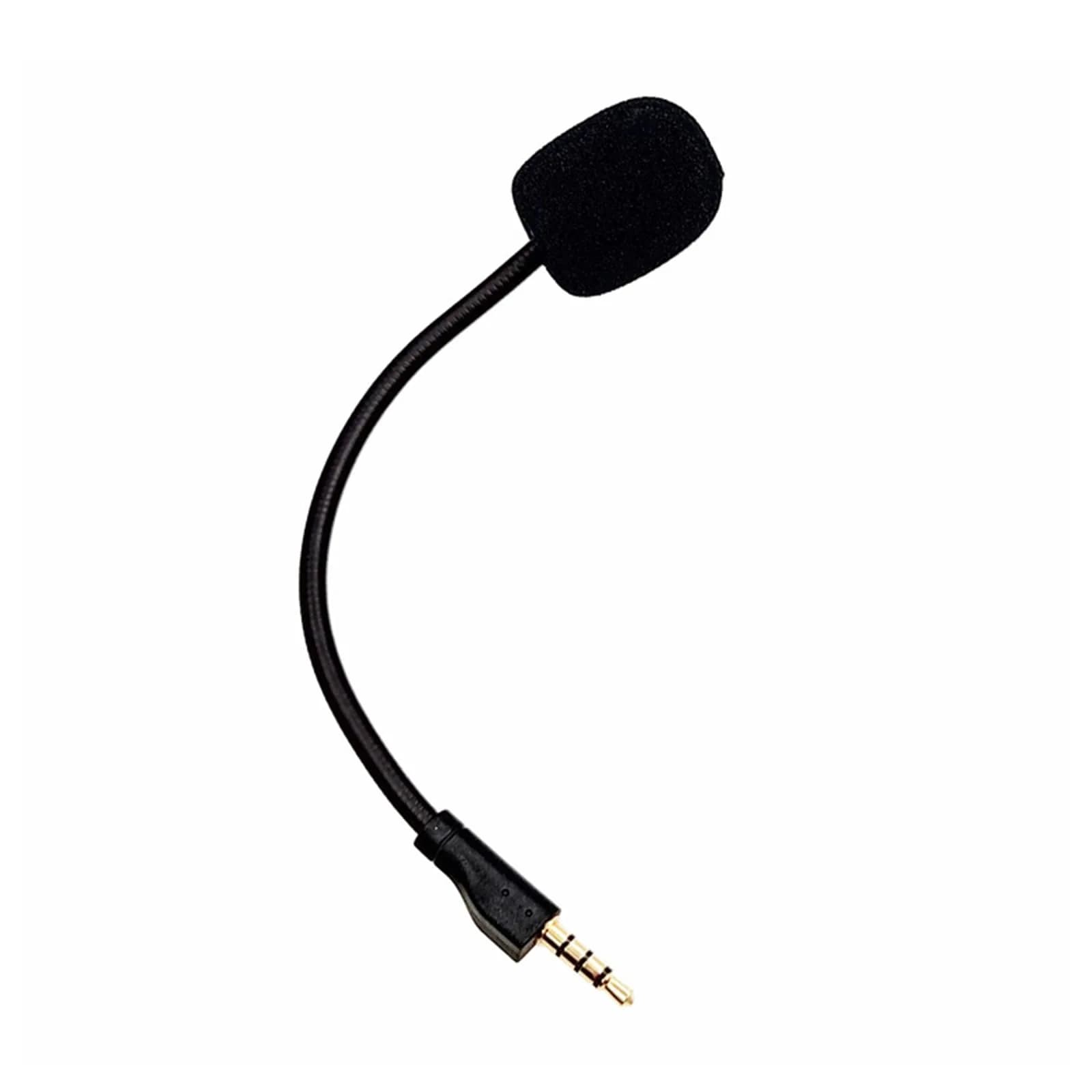 NewTH Replacement Microphone for Steelseries Arctis 1 Headphones | Detachable 3.5mm Noise Cancelling Boom — Black