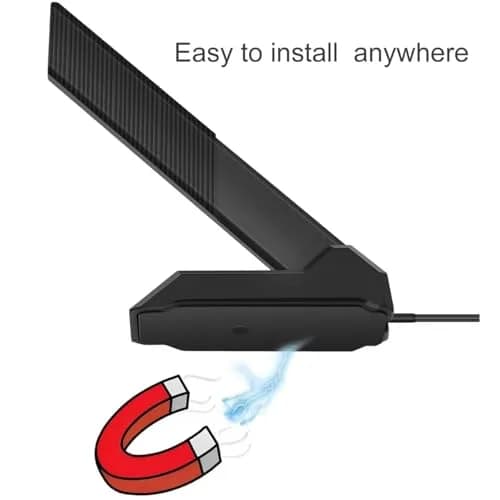 Slinkdsco WiFi 6E Tri-Band Antenna 6GHz 5.8GHz 2.4GHz | Omni-Directional Long Range Signal (115-120c) thumbnail 2