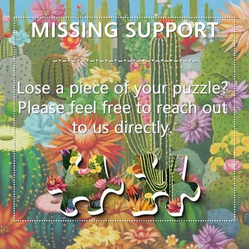 PPuzzling Succulent Garden Jigsaw Puzzles 1000 Pieces 53cm x 75cm | Educational & Non-Toxic Puzzle for Adults thumbnail 7