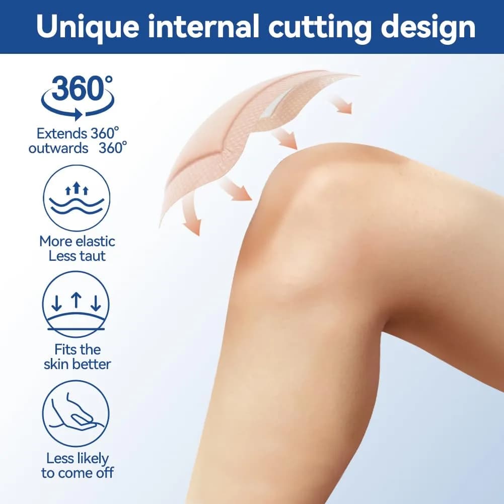 Dimora Silicone Super Absorbent Wound Dressings 5"x 5" (12.7cm x 12.7cm) 10 Count | Gentle Adhesive Bandages for Heavy Exudate Wound Care - view 5