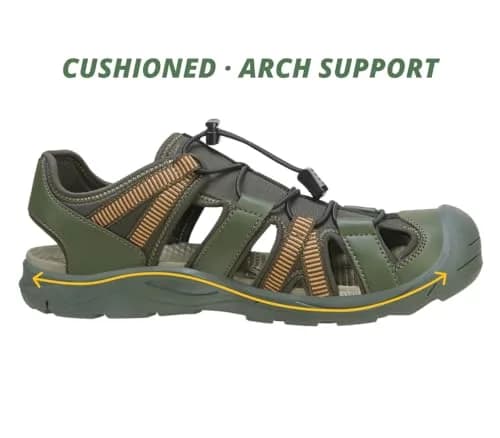 CAMEL CROWN Men's Waterproof Hiking Sandals 8.5 | Breathable & Anti-slip Outdoor Water Sandals thumbnail 4