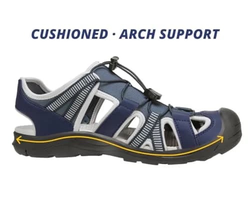 CAMEL CROWN Men's Waterproof Hiking Sandals 12 | Breathable & Anti-slip Summer Water Sandals thumbnail 4