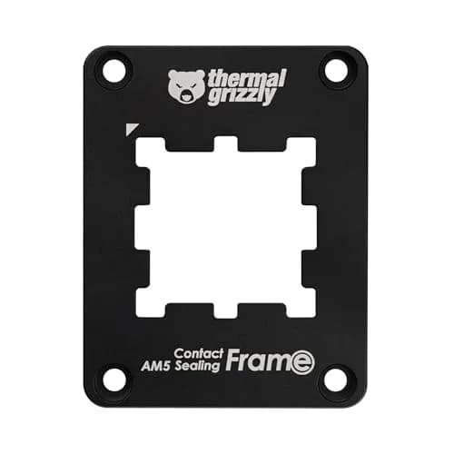 Thermal Grizzly AM5 Contact Sealing Frame | AMD Ryzen 7000 CPU Guard & Optimizer - Aluminum, Black thumbnail 2