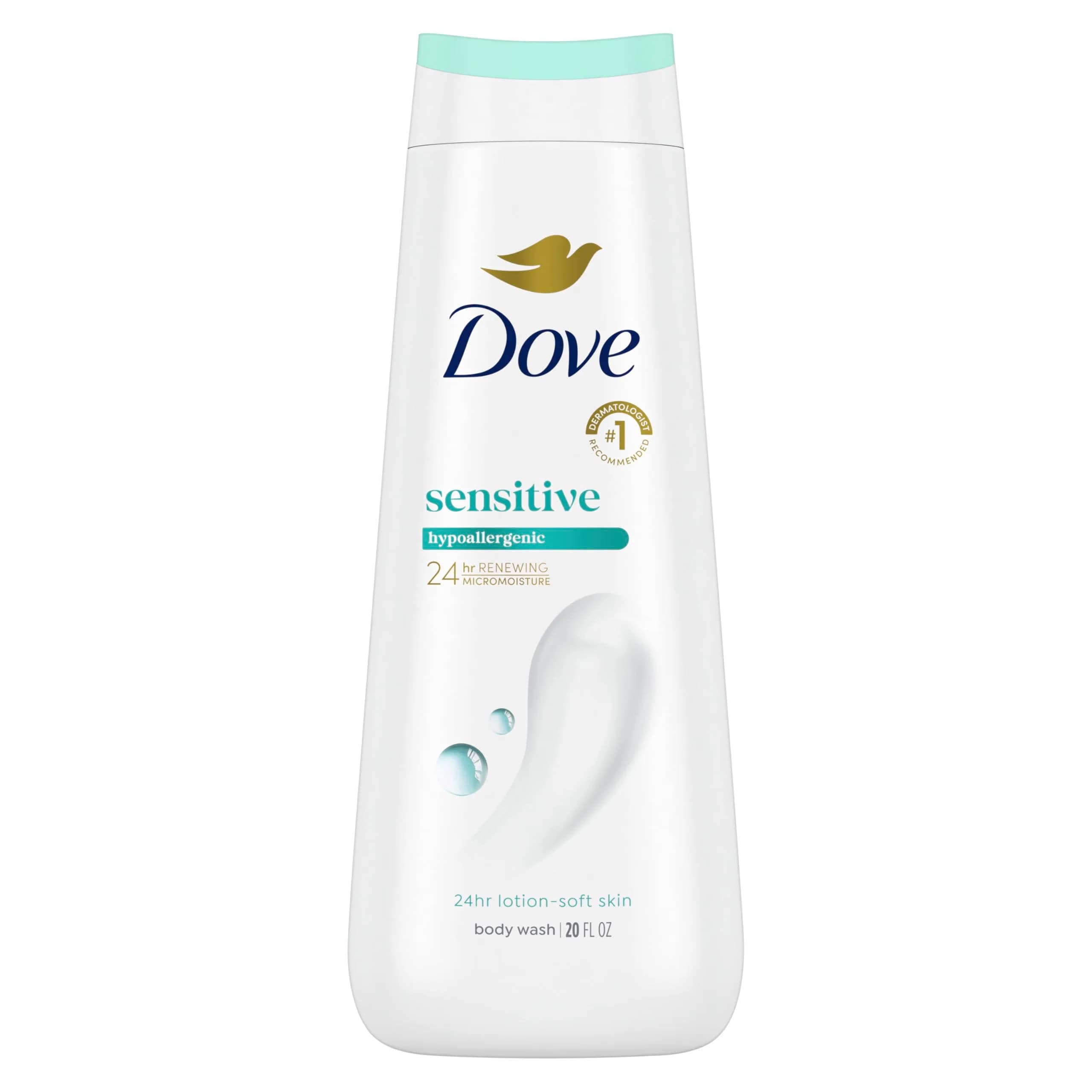 Dove Sensitive Skin Nourishing Body Wash | Authentic USA Import - main product image
