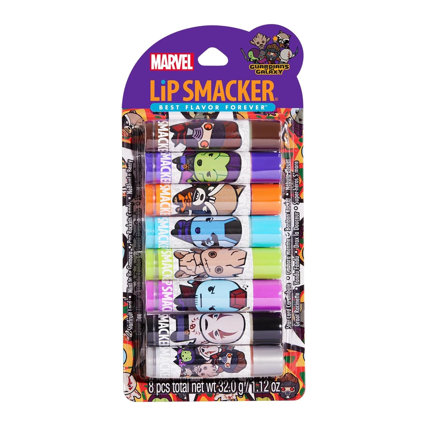 Lip Smacker Guardians of the Galaxy Party Pack Lip Balm - Hydrating & Protecting - main product image